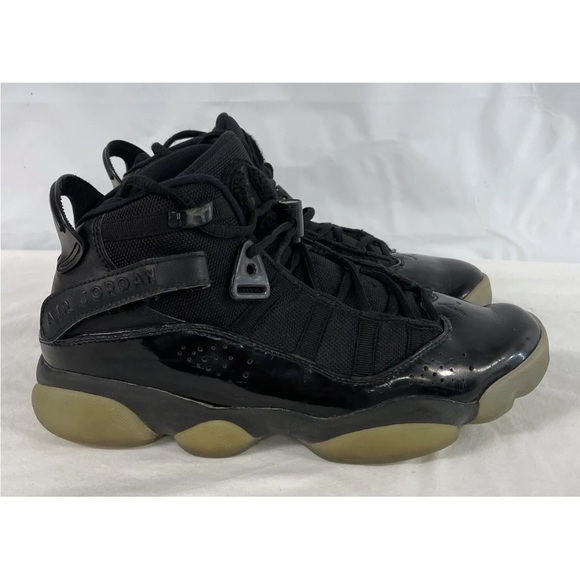 Nike Air Jordan 6 Rings “Black Ice” Men Sz 9.5 Black Basketball 322992 011 main image 5